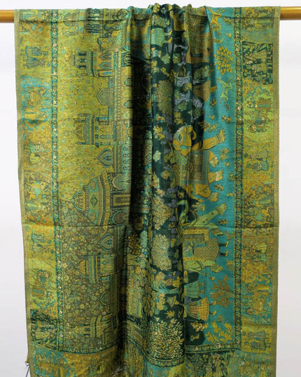 Premium Pure Indian Kani Silk Stroller (Ready To Wear)