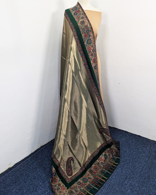 Premium Kani Moonlight Wool Shawl with 4 Sided Border