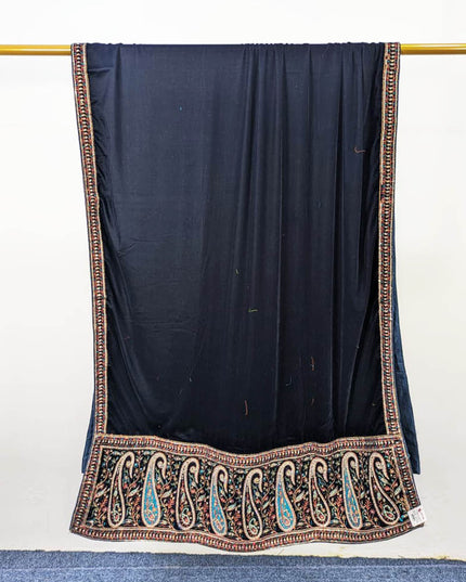 Premium Bareeza Style Velvet Shawl (Ready To Wear)