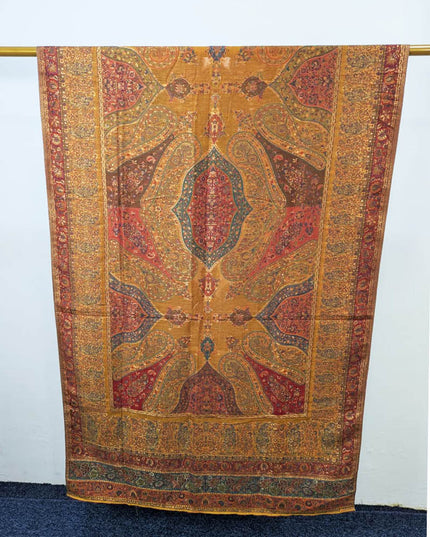 Fancy Kani Silk Shawl with Moonlight Work