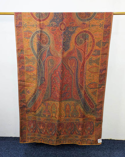 Fancy Kani Silk Shawl with Moonlight Work