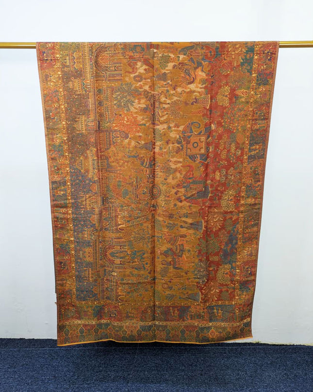 Kani Silk Shawl with Moonlight Work (Ready To Wear)