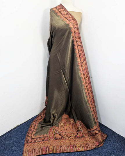 Exquisite Moonlight Shawl with Fine Kani Work