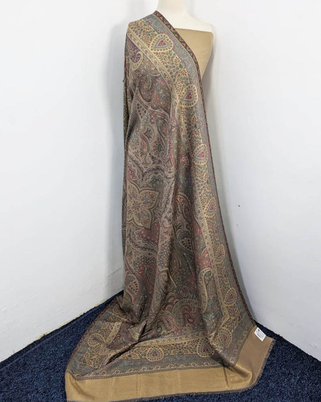 Exquisite Moonlight with Full Jaal Kani Work Shawl