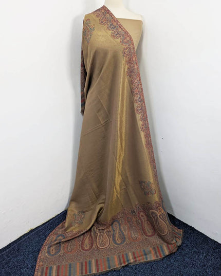 Luxury Moonlight Shawl with Kani Work (Ready To Wear)