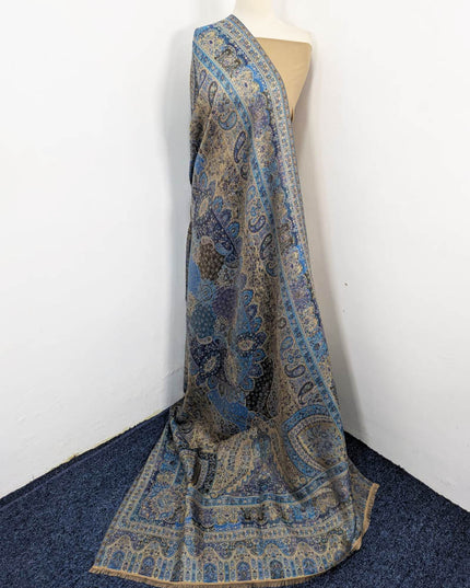 Exquisite Triple Kani Moonlight Reversible Shawl (Ready To Wear)