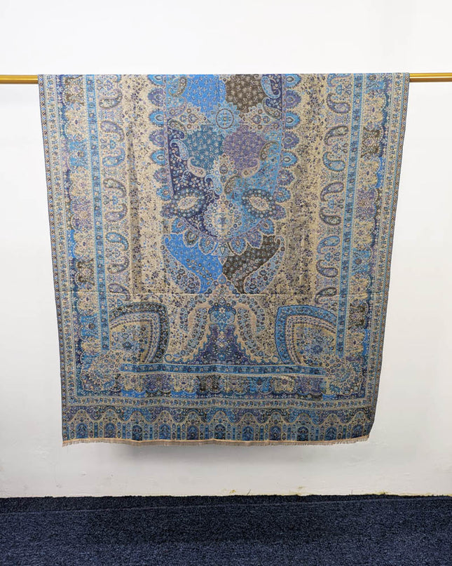 Exquisite Triple Kani Moonlight Reversible Shawl (Ready To Wear)