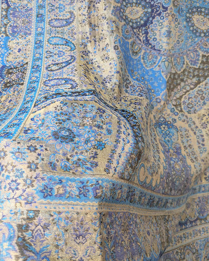 Exquisite Triple Kani Moonlight Reversible Shawl (Ready To Wear)