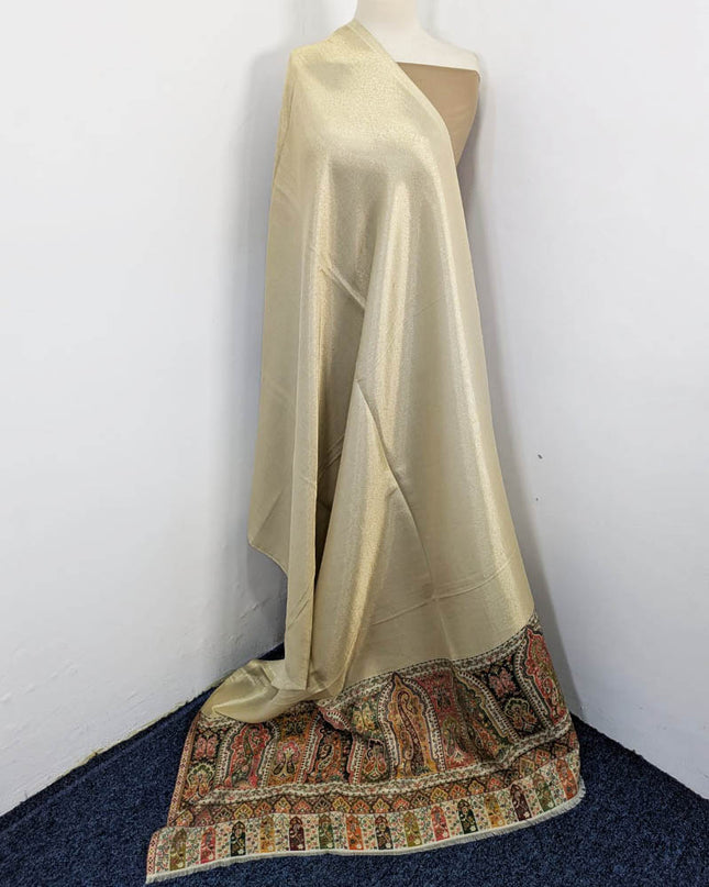 Premium Kani Moonlight Plain Reversible Shawl