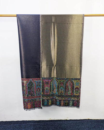 Luxury Kani Moonlight Plain Reversible Shawl (Ready To Wear)