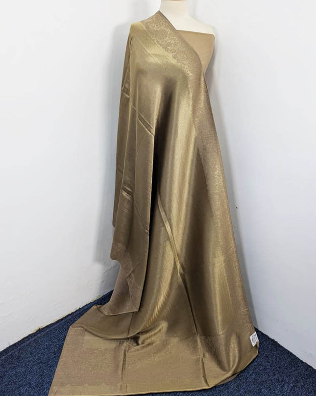 Fancy Moonlight with Kani Work Shawl (Ready To Wear)