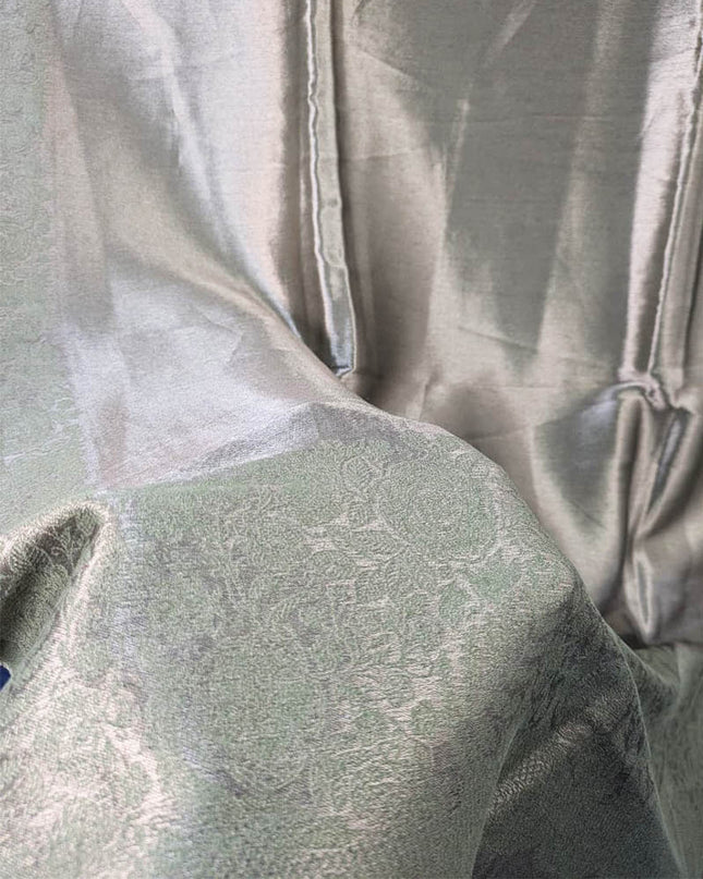 Premium Moonlight with Kani Work Shawl (Ready To Wear)