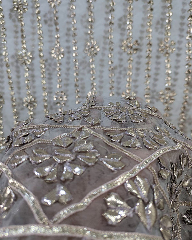 Handmade Full Jaal Gotta Work Organza Dupatta (Ready To Wear)