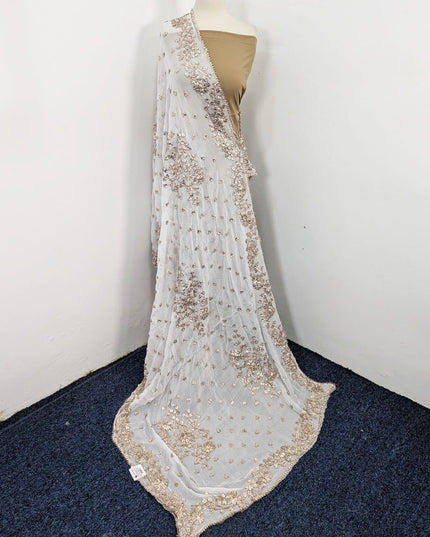 Silk with Handmade Gotta Work Dupatta (Ready To Wear)