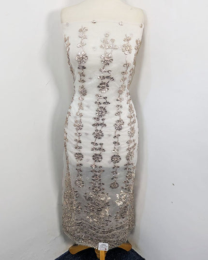 Fancy Handmade Gotta Work Dyeable Organza 2PC Unstitched