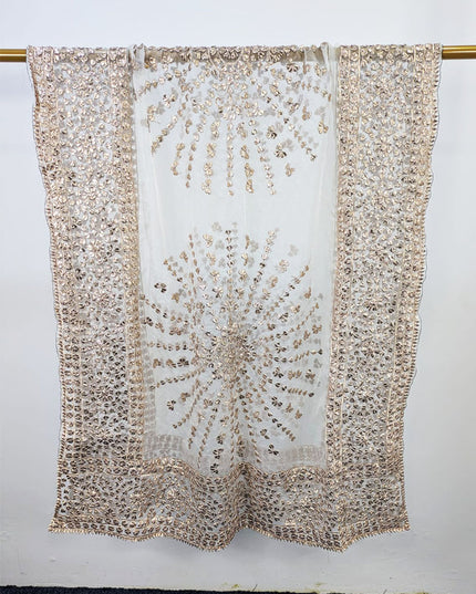 Organza with Full Jaal Gotta Work Dupatta (Ready To Wear)