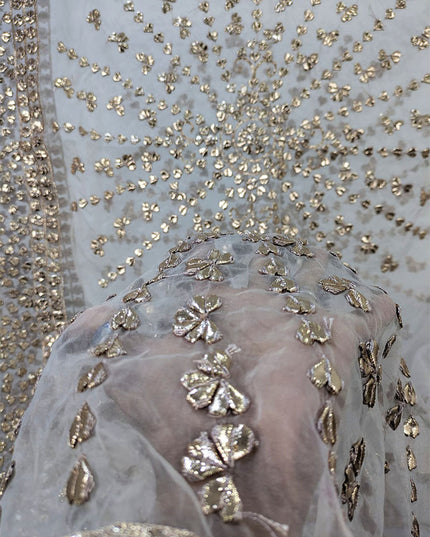 Organza with Full Jaal Gotta Work Dupatta (Ready To Wear)