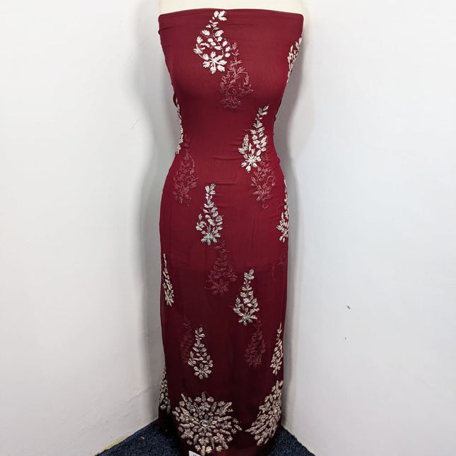 Chiffon with Handmade Gotta Work Shirt Dupatta 2PC Unstitched