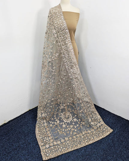 Fancy Organza with Full Jaal Gotta Work Dupatta