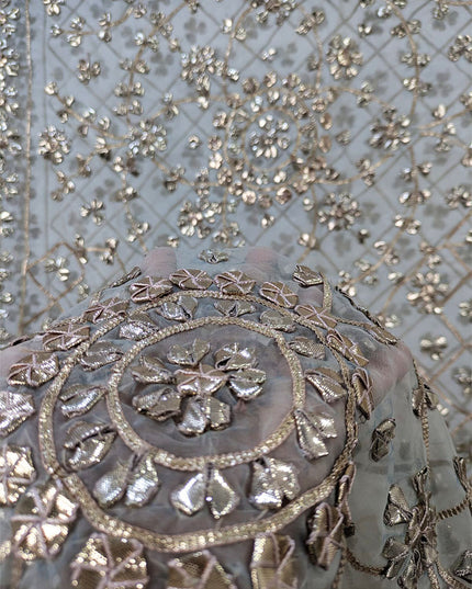 Handmade Full Jaal Gotta Work Organza Dupatta