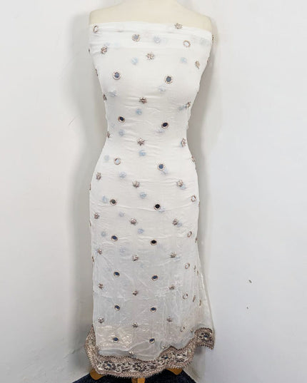 Crinkle Chiffon with Handmade Gotta & Mirror Work 2PC Unstitched