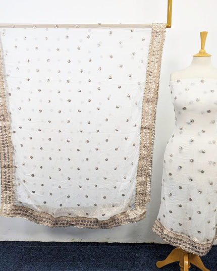 Handmade Gotta Work Crinkle Chiffon 2PC Unstitched