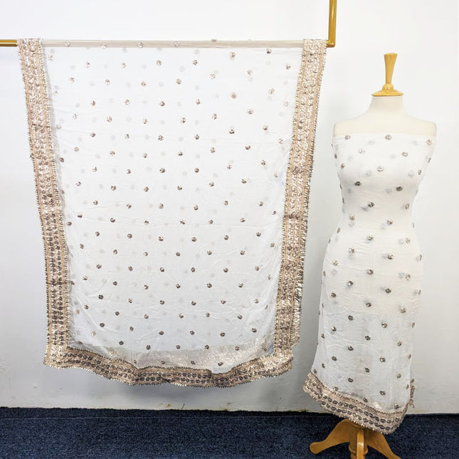 Handmade Gotta Work Crinkle Chiffon 2PC Unstitched