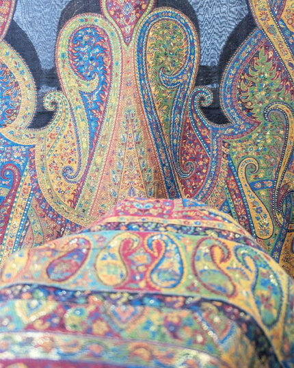 Carry Motive Kani Silk - Shawl (Ready To Wear)