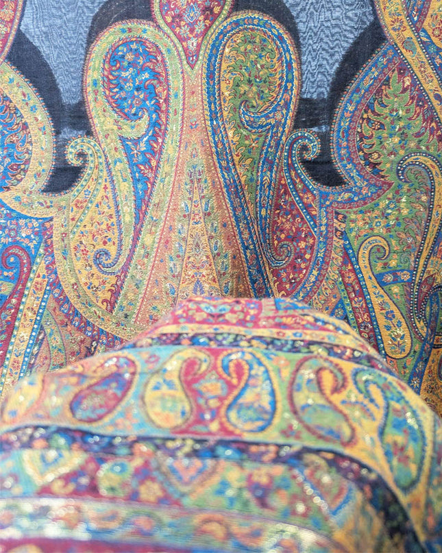 Carry Motive Kani Silk - Shawl (Ready To Wear)