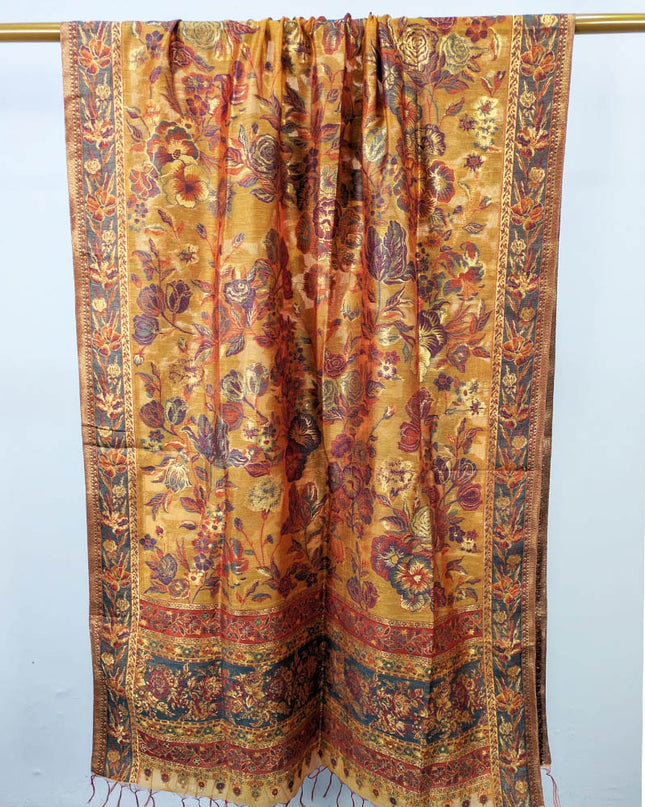 Fancy Rose Garden Kani Silk - Shawl