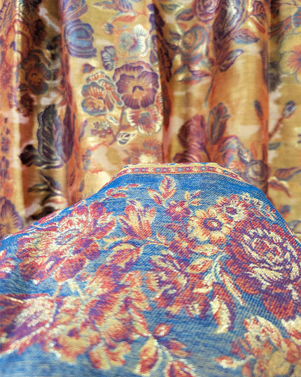 Pure Indian Kani Silk with Zari Work Shawl