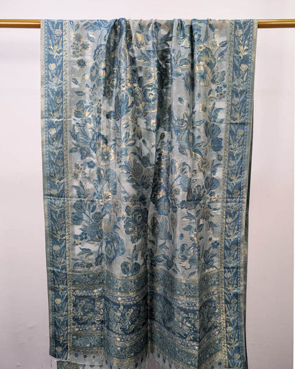 Rose Garden Kani Silk - Shawl (Ready To Wear)