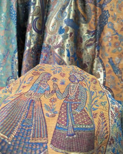 Premium Pure Indian Moonlight Kani Shawl