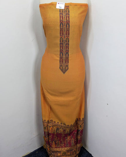 Pure Indian Kani Silk with Zari Work 3PC Unstitched