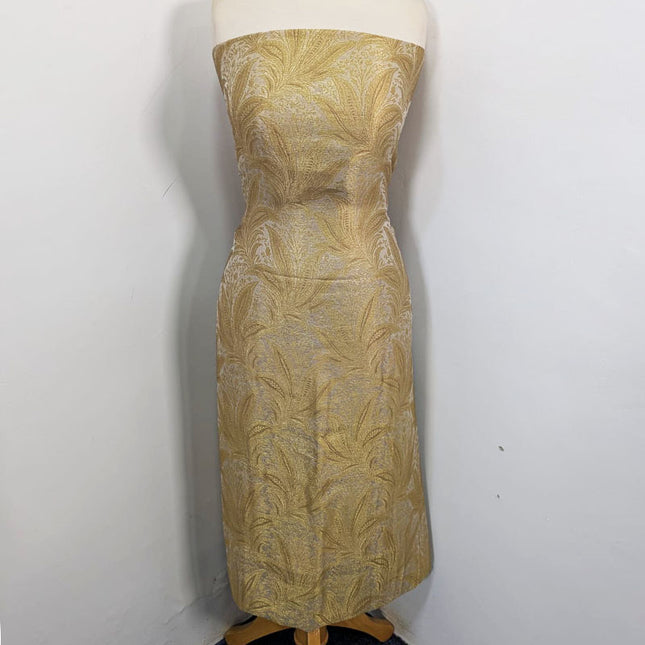 Exquisite Pure Jamawar Atlas with Banarasi Motifs Work 2Pc Unstitched