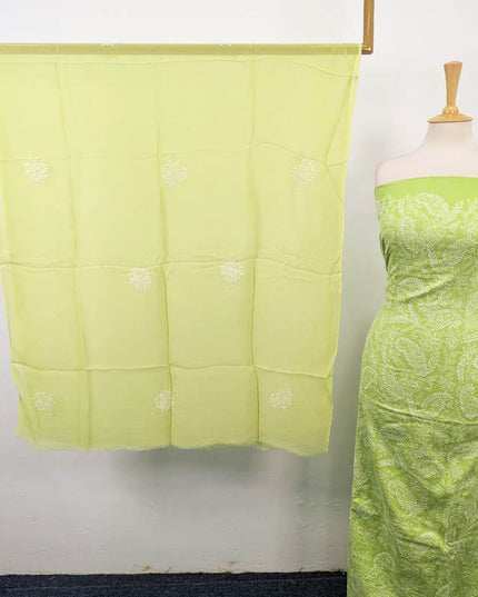 Fancy Lawn with Shadow Work 3Pc Unstitched