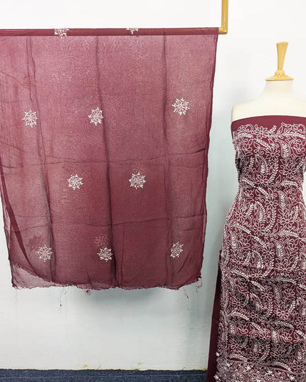 Lawn with Shadow Work 3Pc Unstitched