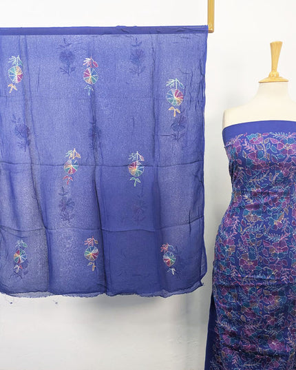 Kacha Tanka Full Jaal Work Lawn 3Pc Unstitched