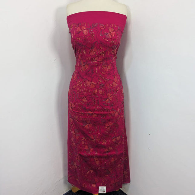 Lawn with Full Jaal Kacha Tanka Work 3Pc Unstitched