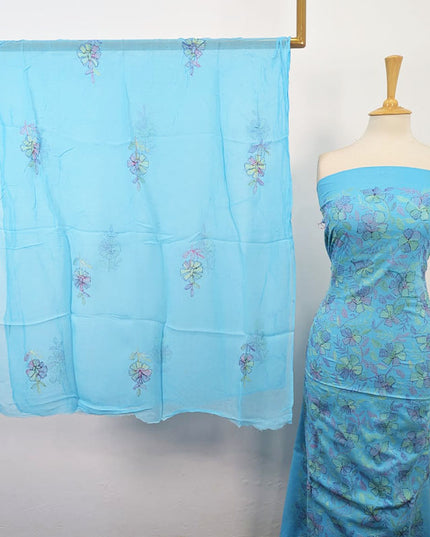 Kacha Tanka Full Jaal Work Lawn 3Pc Unstitched