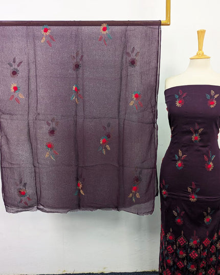 Fancy Lawn with Kacha Tanka + Mirror Work 2Pc Unstitched