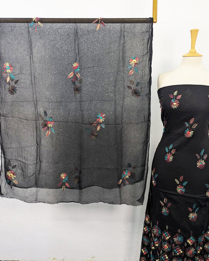 Fancy Lawn with Kacha Tanka + Mirror Work 2Pc Unstitched