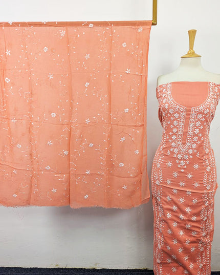 Lawn with Pakka Tanka Work Shirt Dupatta 3Pc Unstitched