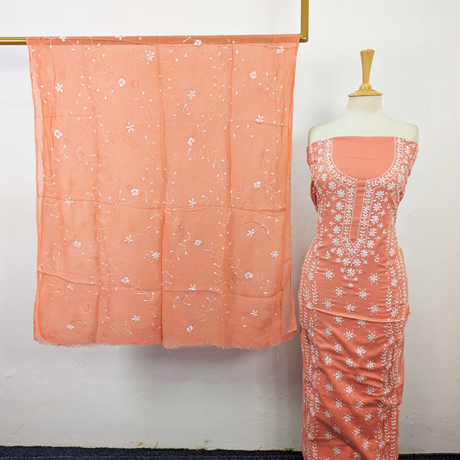 Lawn with Pakka Tanka Work Shirt Dupatta 3Pc Unstitched