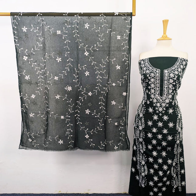 Lawn with Pakka Tanka Work Shirt Dupatta 3Pc Unstitched