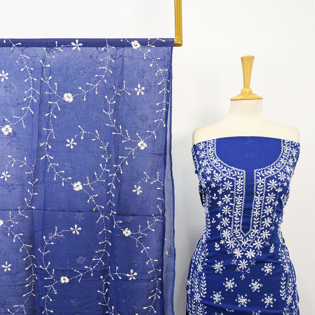 Lawn with Pakka Tanka Work Shirt Dupatta 3Pc Unstitched