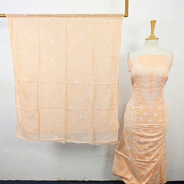 Lawn with Pakka Tanka Work Shirt Dupatta 3Pc Unstitched