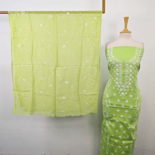 Lawn with Pakka Tanka Work Shirt Dupatta 3Pc Unstitched