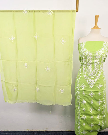 Fancy Lawn with Pakka Tanka + Mirror Work 3Pc Unstitched