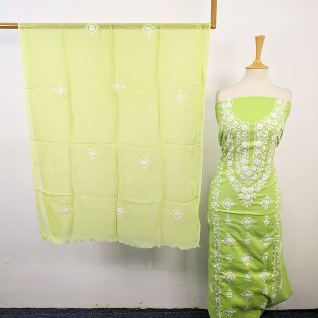 Fancy Lawn with Pakka Tanka + Mirror Work 3Pc Unstitched